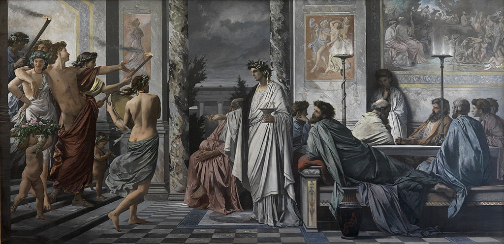 Das Gastmahl des Platon (1869) by Anselm Feuerbach | Source: Wikipedia